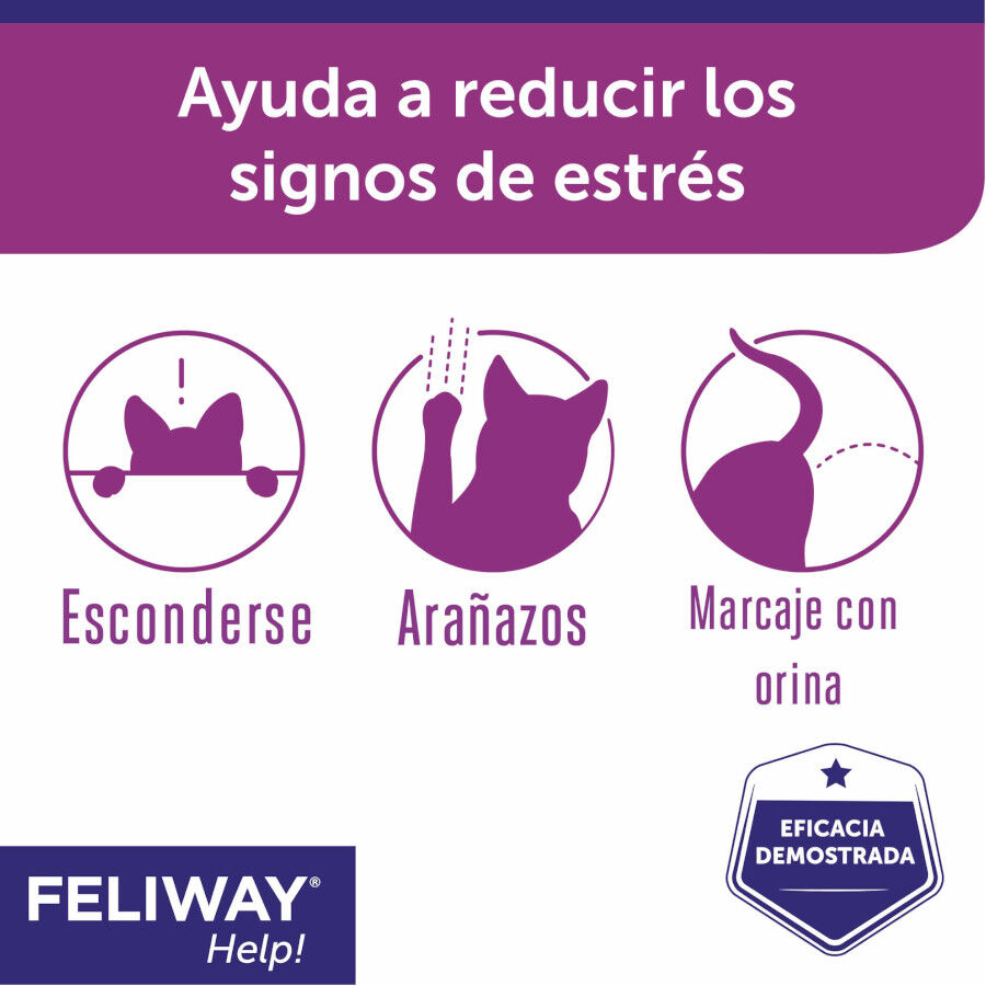 Feliway Help Difusor y Recambio con feromonas para el estr&eacute;s ocasional, , large Imagen numero 3