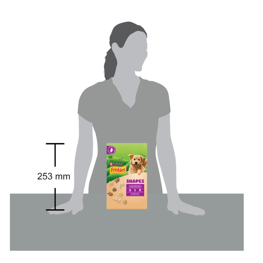 800 g Friskies Galletas Shapes para perros, , large Imagen numero 3