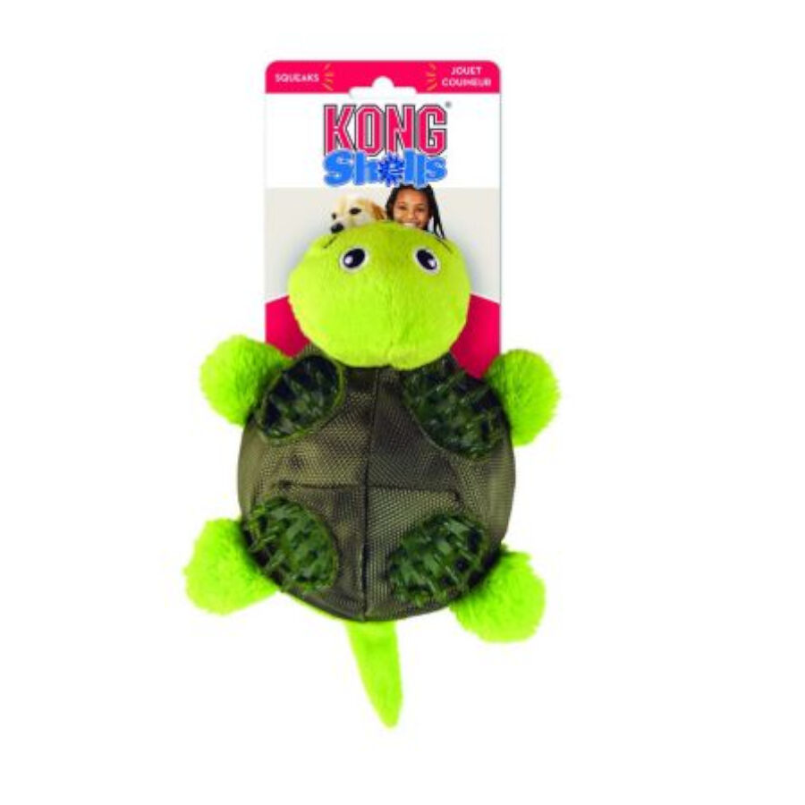 Kong Shells Tortuga de Peluche para perros, , large Imagen numero 1