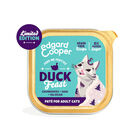 Edgard & Cooper Festive Pato en Paté tarrina para gatos, , large image number null