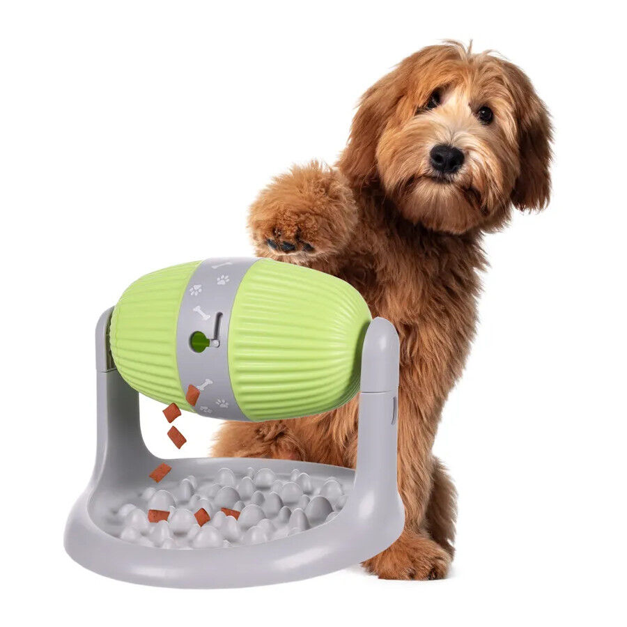 Flamingo dispensador de snacks para mascotas thumbnail