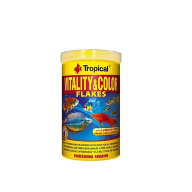 Tropical Vitaly & Color Escamas con Vitamina E para peces
