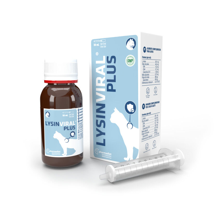 50 ml Pharmadiet Lysinviral Plus Suplemento para gatos, , large Imagen numero 1