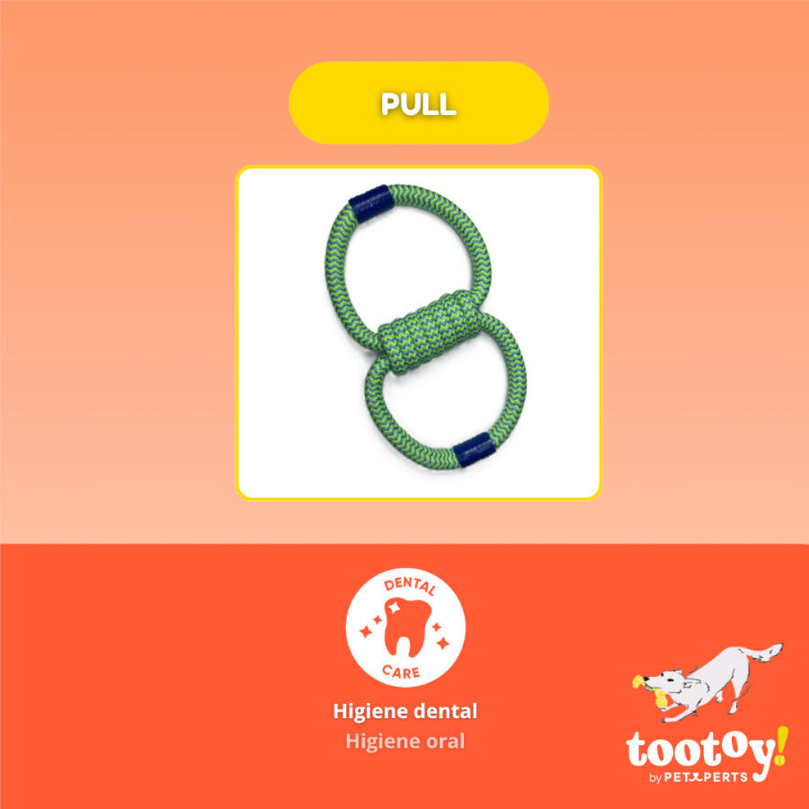 Tootoy! Mordedor de Cuerda Doble para perros thumbnail
