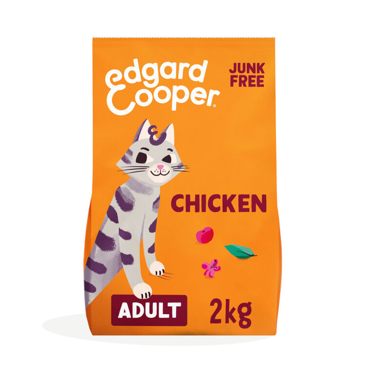 Edgard &amp; Cooper Adult Pollo pienso para gatos thumbnail