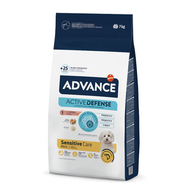Advance Mini Sensitive Salmón y Arroz pienso para perros