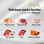 48 sobres x 15 g Majesty Mix de snack l&iacute;quido para gatos, , large indicador imagen numero 3