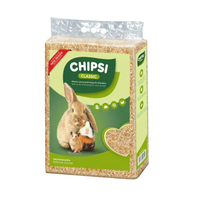 Chipsi Classic Lecho con Virutas naturales para conejos y roedores,  Imagen numero 1 Chipsi Classic Lecho con Virutas naturales para conejos y roedores, , large Imagen numero 1