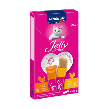 Vitakraft Barritas Jelly Lovers Pavo y Pollo para gatos
