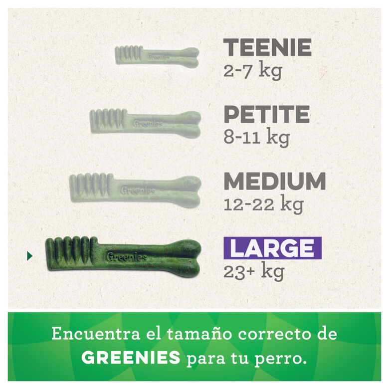 Greenies Snacks Dentales Naturales para perros grandes thumbnail