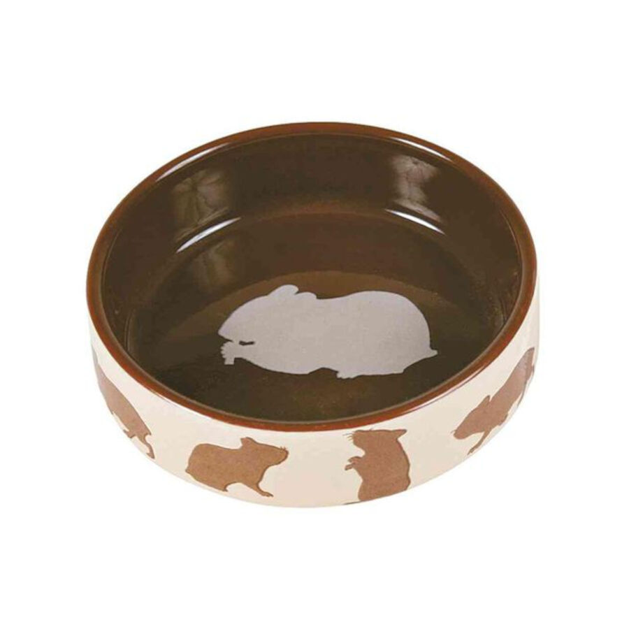 80 ml Trixie Motivos H&aacute;mster Comedero de Cer&aacute;mica para roedores, , large Imagen numero 1