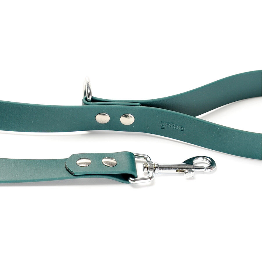 Gotoo Correa Biothane verde para perros, , large Imagen numero 8