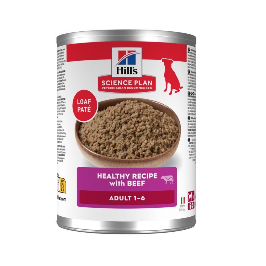 370 g Hill's Science Plan Adult ternera lata para perros, , large Imagen numero 1