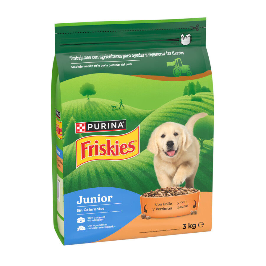 3 kg Friskies Junior Pollo y Verduras pienso para perros, , large Imagen numero 3