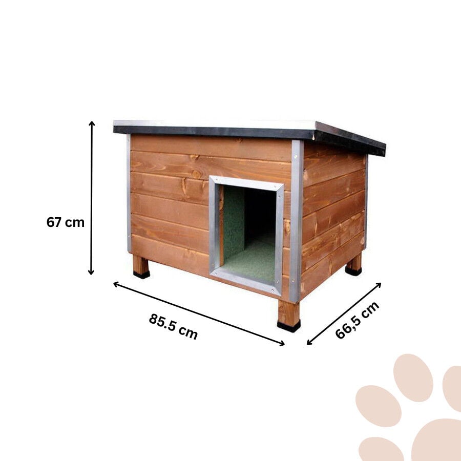 TK-Pet Nevada Caseta de Madera para perros thumbnail