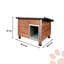 TK-Pet Nevada Caseta de Madera para perros, , large indicador imagen numero 5