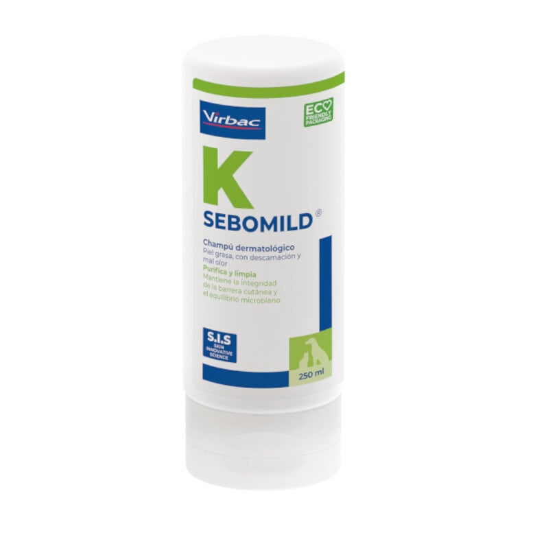 Virbac Sebomild Champú para pieles grasas en perros y gatos,  Imagen numero 1 Virbac Sebomild Champú para pieles grasas en perros y gatos, , large Imagen numero 1