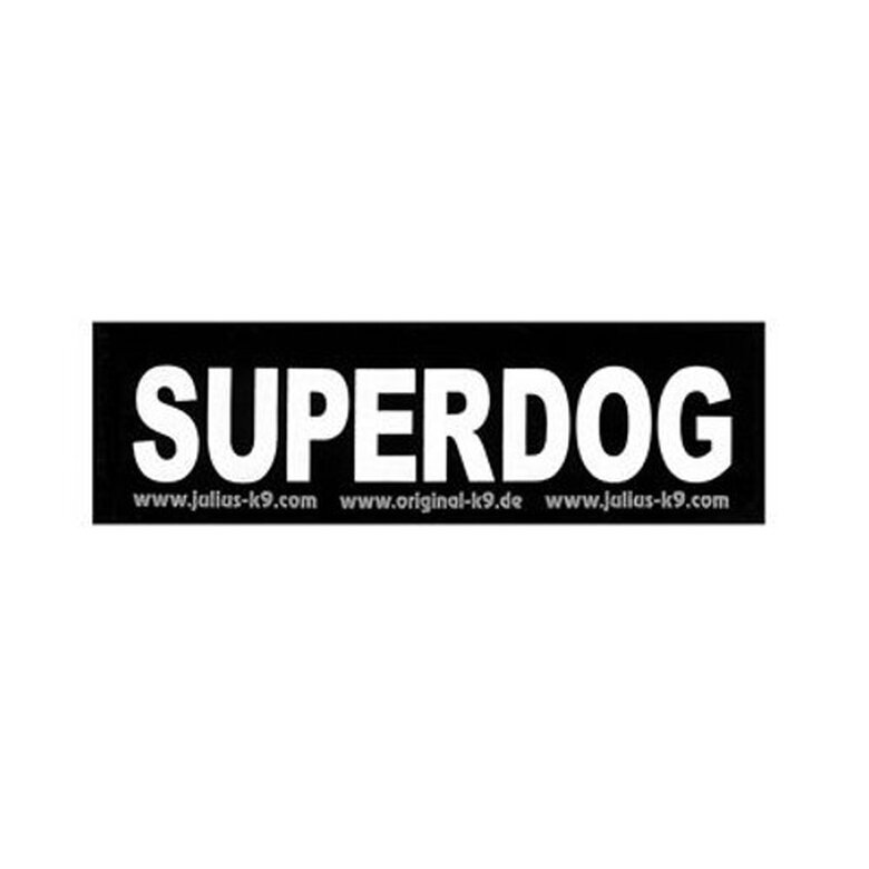 accesorio_perros_juliusk9_superdog_etiqueta_arnes_JULJ08132_M Imagen numero 1 Julius K9 etiqueta Superdog de arnés para perros Imagen numero 1