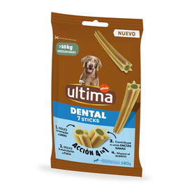 Ultima Dental Medium Snacks dentales para perros