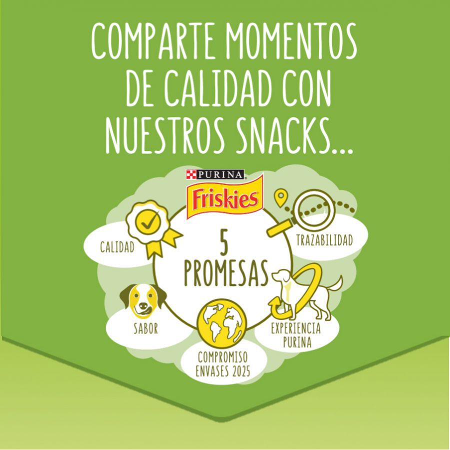 7 barritas Friskies Delicious Snack Dental de Pollo para perros, , large Imagen numero 2