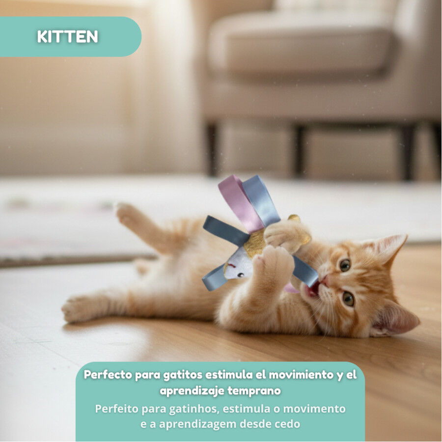 Tootoy! Peluche con Catnip Pez con Lazos para gatitos, , large Imagen numero 5