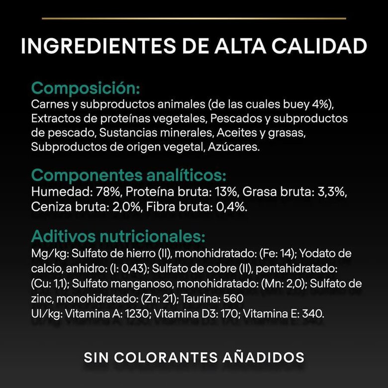 85 g Pro Plan Sterilised Maintenance sobre con Buey en salsa para gatos,  Imagen numero 6 85 g Pro Plan Sterilised Maintenance sobre con Buey en salsa para gatos, , large Imagen numero 6