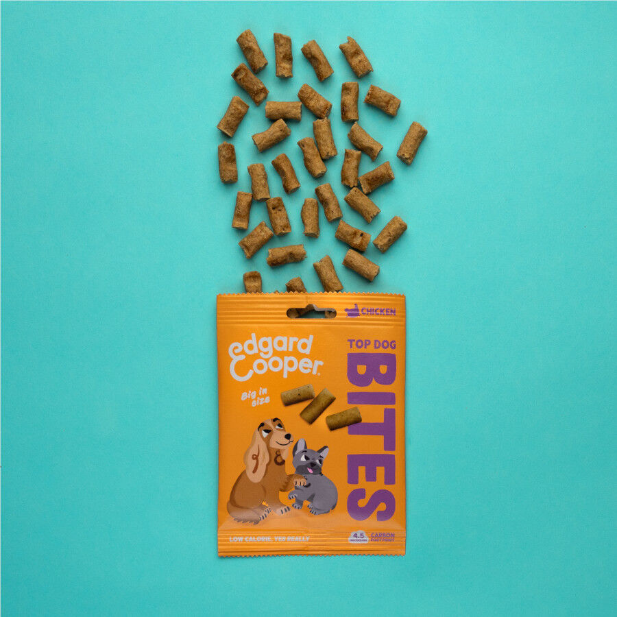 50 g Edgard & Cooper Bocaditos Grande de Pollo para perros, , large Imagen numero 2