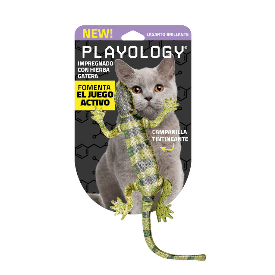 Playology Juguete Lagarto Realista para gatos, , large Imagen numero 5