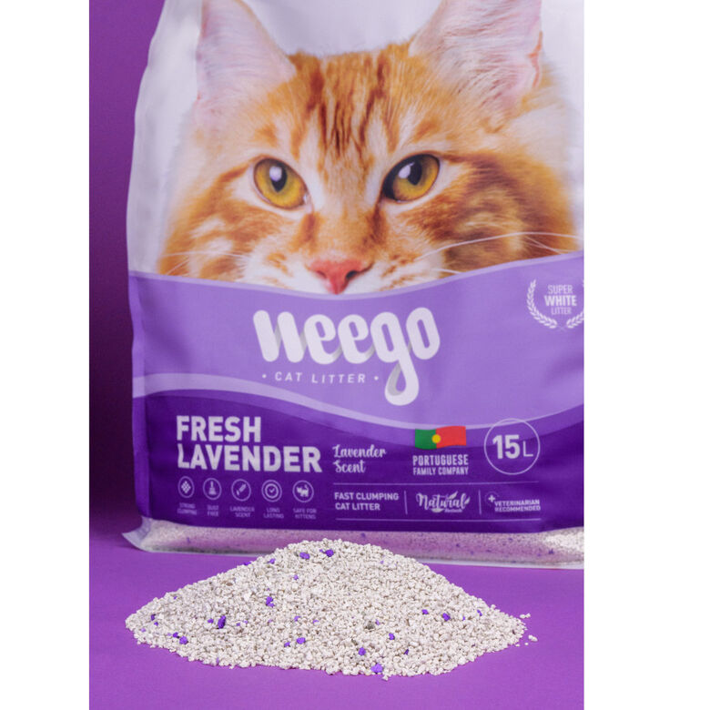 Weego Fresh Lavender Arena Aglomerante para gatos thumbnail