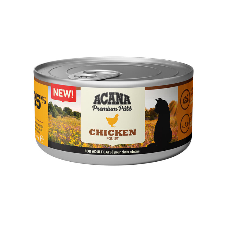 Acana Premium Pollo lata con paté para gatos, , large image number null