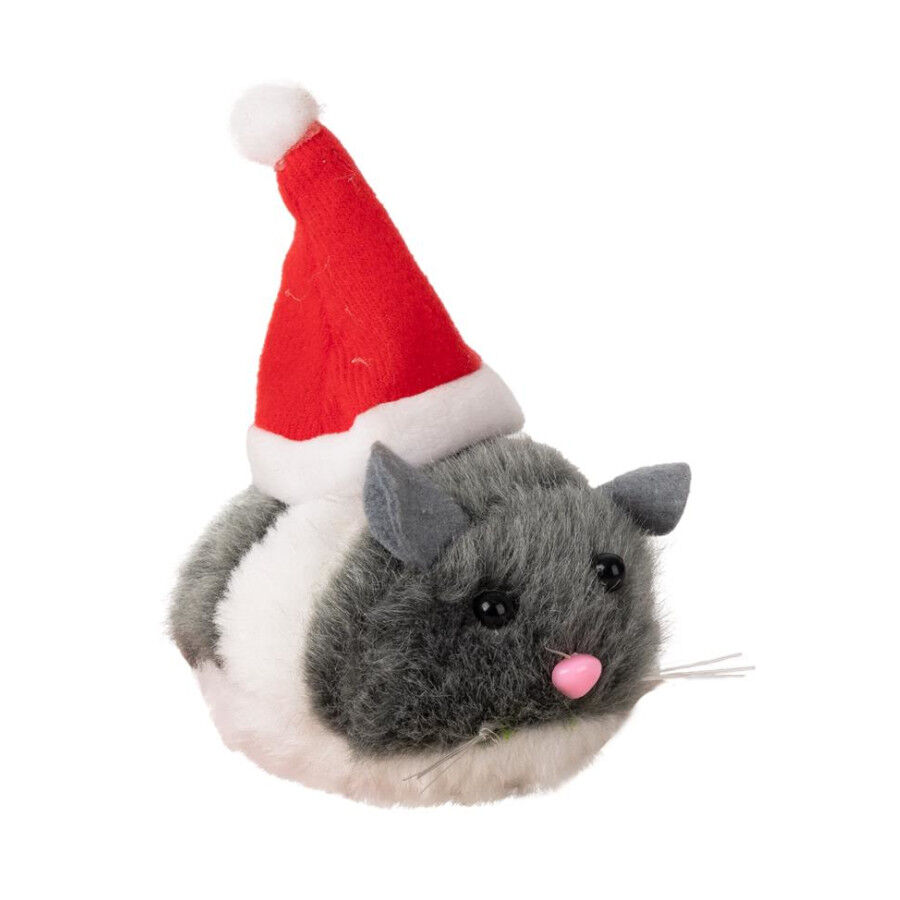 Wonder Christmas Ratón Santa juguete para gatos thumbnail