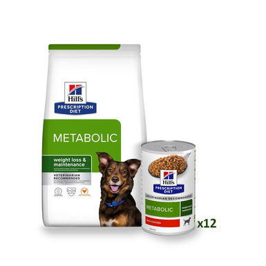 Hill's Prescription Diet Metabolic pack pienso y latas para perros