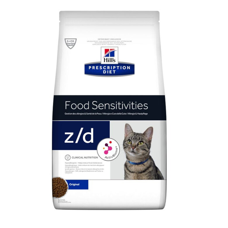 Hill's Prescription Diet Food Sensitives pienso para gatos, , large image number null