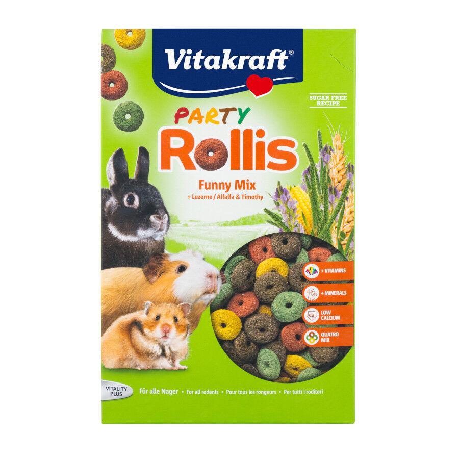Vitakraft Party Rollis Chuches para roedores, , large Imagen numero 1