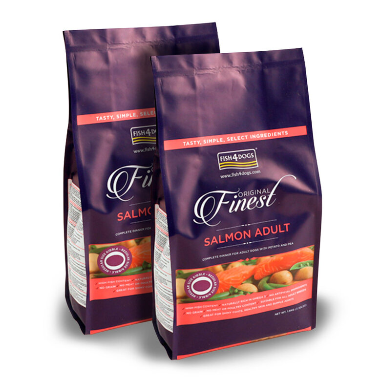 Finest Fish4Dogs Adult Salmón - 2x12 kg Pack Ahorro image number null