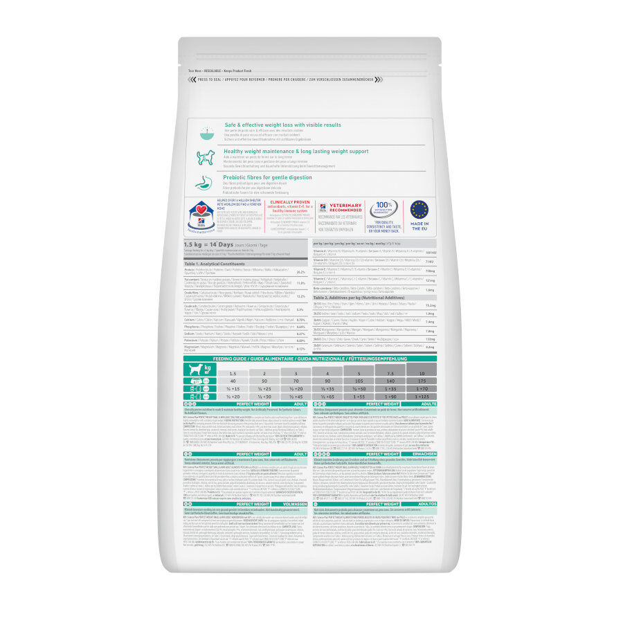 6 kg Hill's Science Plan Perfect Weight Adult Small y Mini pienso para perros, , large Imagen numero 7