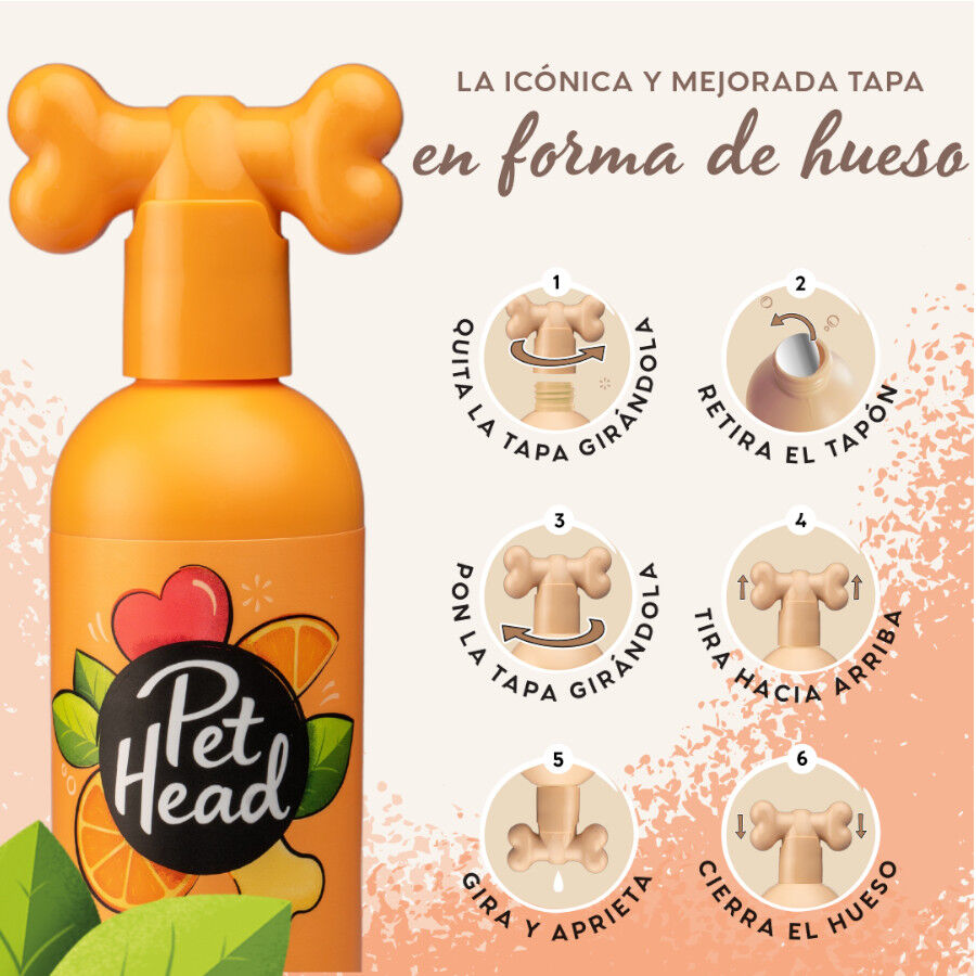 Pet Head champ&uacute; desodorante de naranja para perros, , large Imagen numero 3