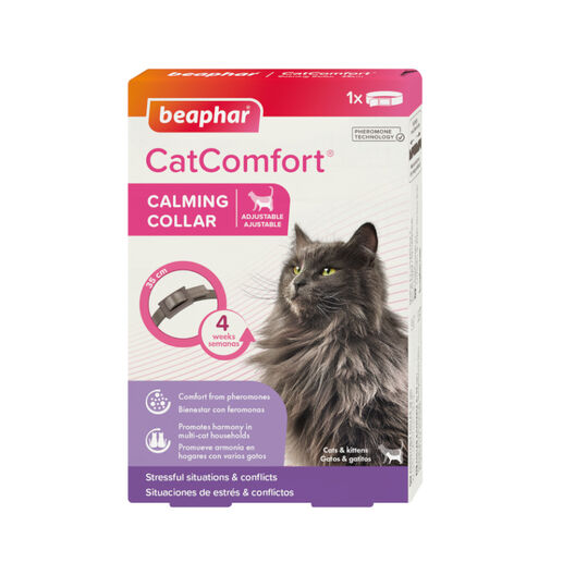 Beaphar Catcomfort Collar de feromonas relajante para gatos, , large image number null