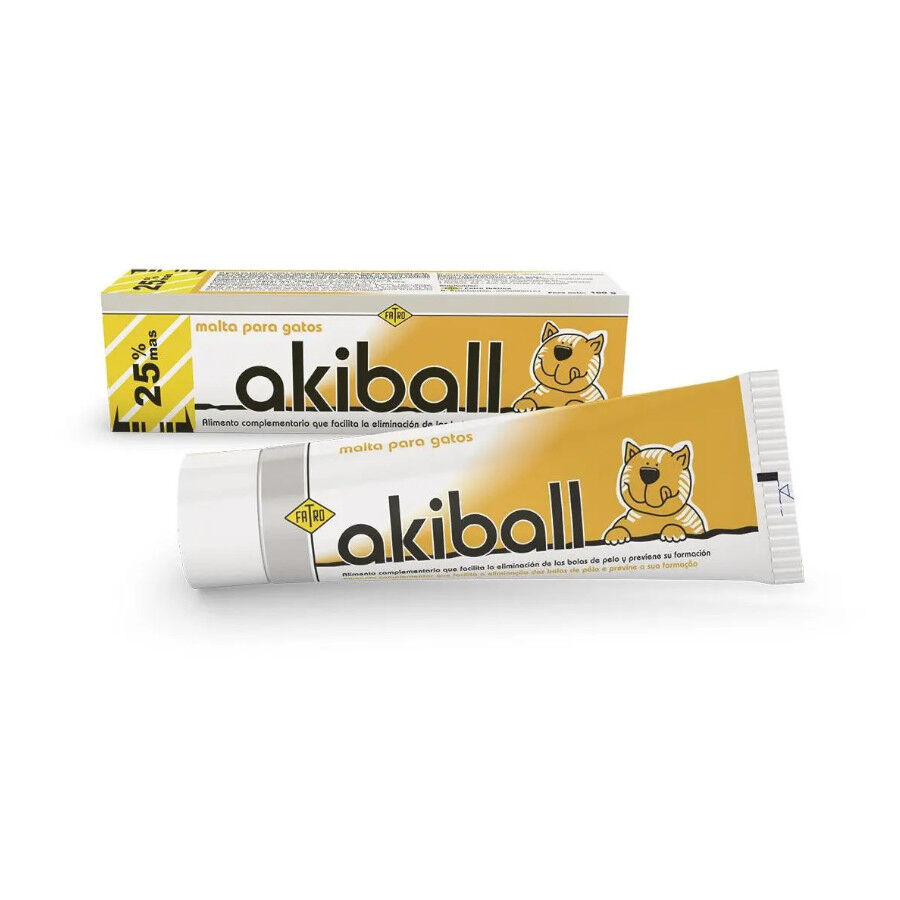 80 g Fatro Akiball Malta Pasta para gatos, , large Imagen numero 1