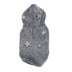 Outech Fleece Sudadera Gris con Estampado de Estrellas para perros, , large image number null
