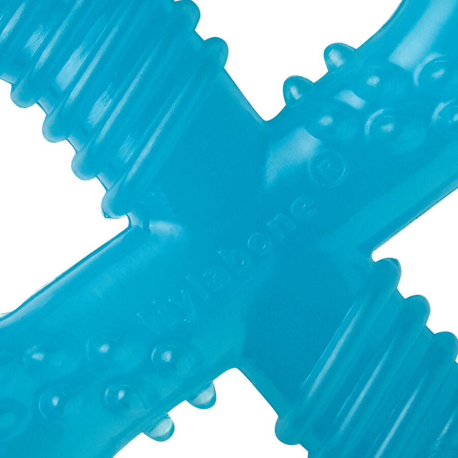 Nylabone Hueso X Mordedor Sabor a Carne para cachorros, , large Imagen numero 5