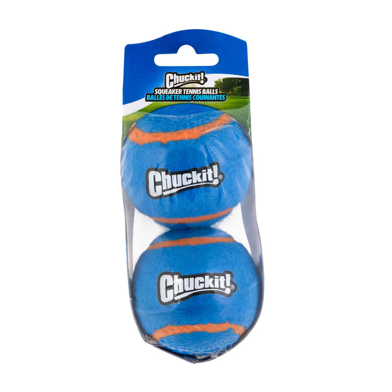 Chuckit! Squeaker Pelota de Tenis con Sonido y Rebote para perros thumbnail