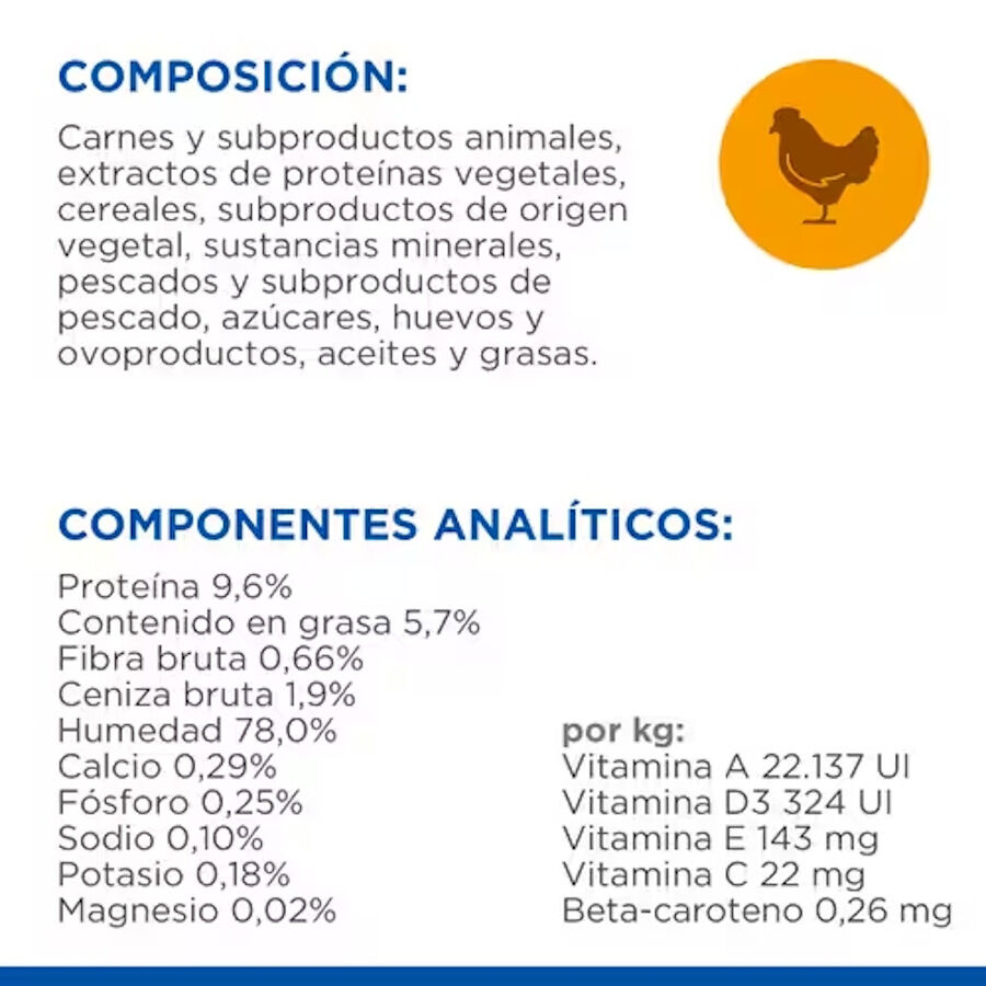 Hill&#039;s Science Plan Kitten Pollo y Pavo en Salsa sobre para gatos thumbnail