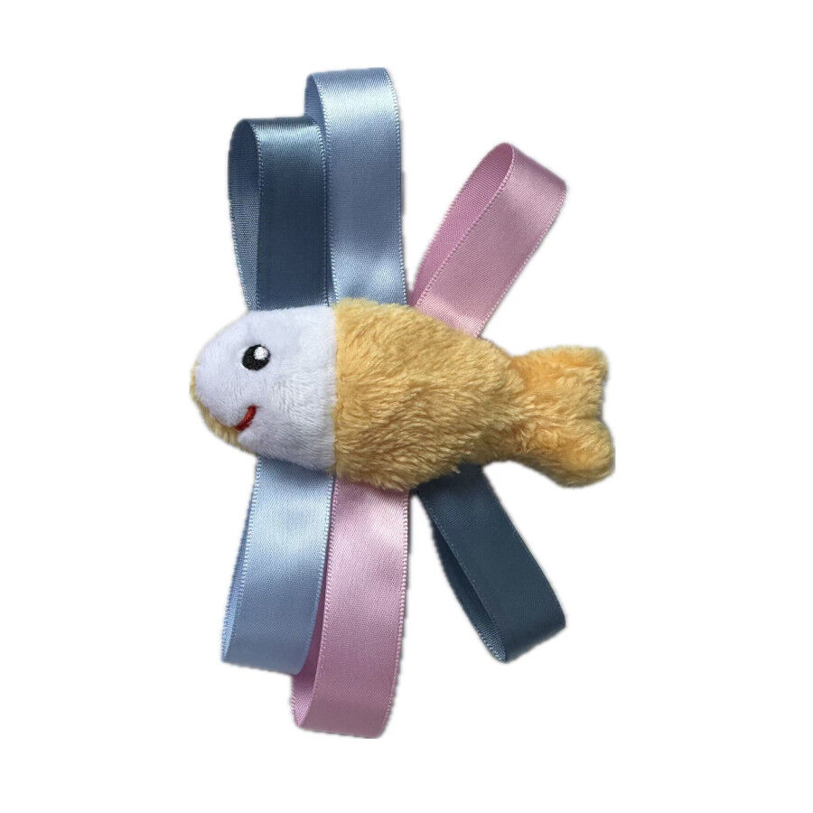 Tootoy! Peluche con Catnip Pez con Lazos para gatitos, , large Imagen numero 2