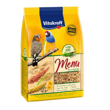 Vitakraft comida para pájaros exóticos granívoros