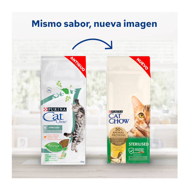 15 kg Cat Chow Sterilized Pollo Pienso para gatos,  Imagen numero 2 15 kg Cat Chow Sterilized Pollo Pienso para gatos, , large Imagen numero 2