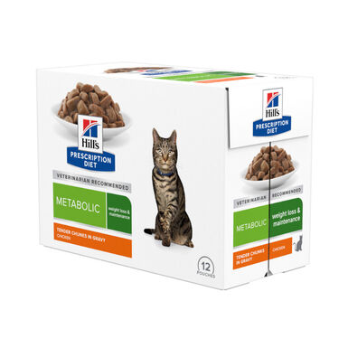 Hill's Prescription Diet Metabolic Feline pouches para gato - Multipack