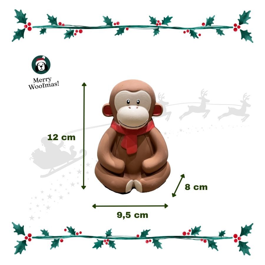 Wonder Christmas Mono L&aacute;tex Juguete para perros, , large Imagen numero 3