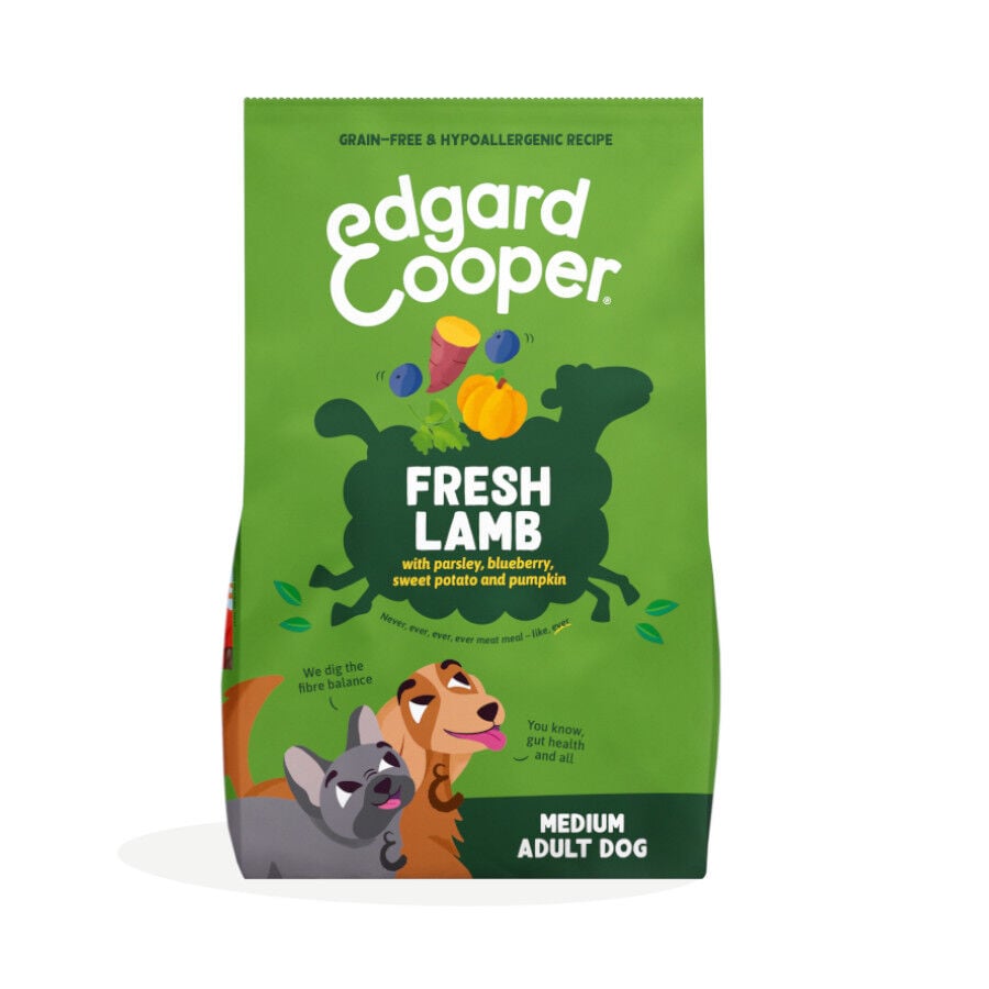 12 kg Edgard & Cooper Adult Cordero pienso para perros, , large Imagen numero 1