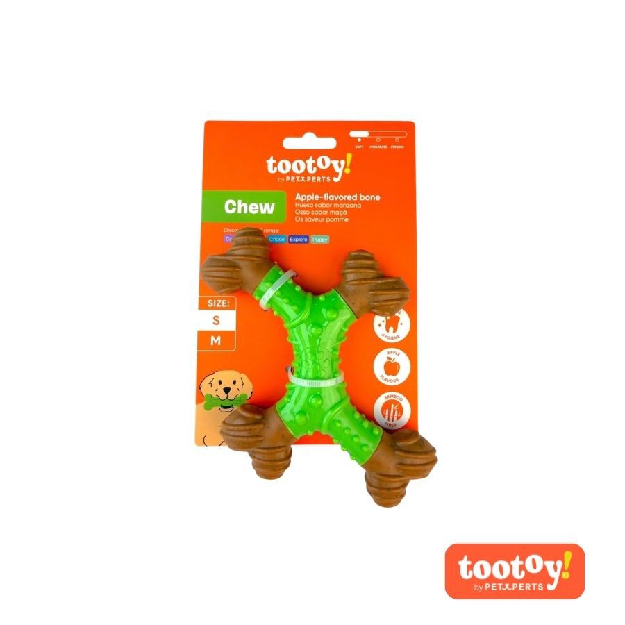 Tootoy! Chew Hueso Manzana Juguete para perros, , large Imagen numero 6